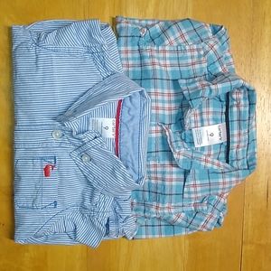 Carter's Long Sleeve Button Front Onesies